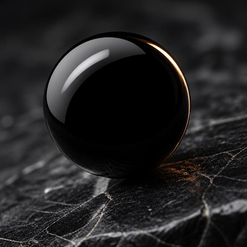 Black Onyx — Deep, even black with a mirror polish.